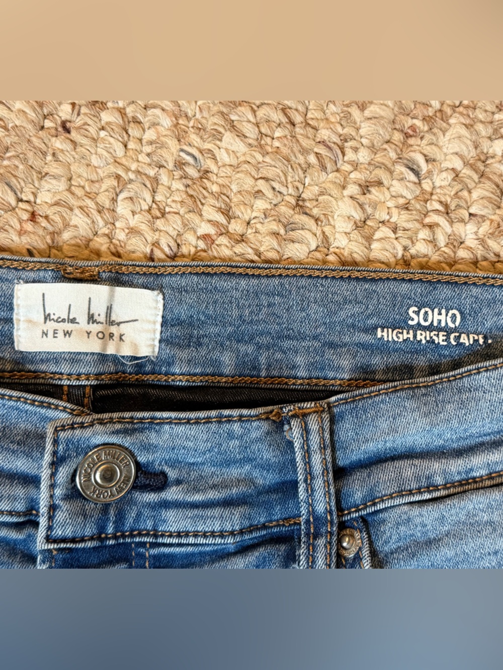 Nicole Miller SoHo High Rise Capri Pants, size 16 - Picture 3 of 7